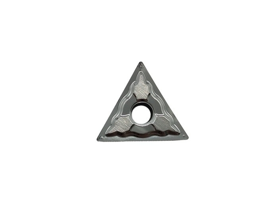 Inserzioni del carburo del triangolo per la dimensione di alluminio di TNMG160404-TK accurata