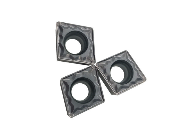 Il CNC del carburo di tungsteno che gira le inserzioni foggia il colore del nero di CCMT09T308-HMP