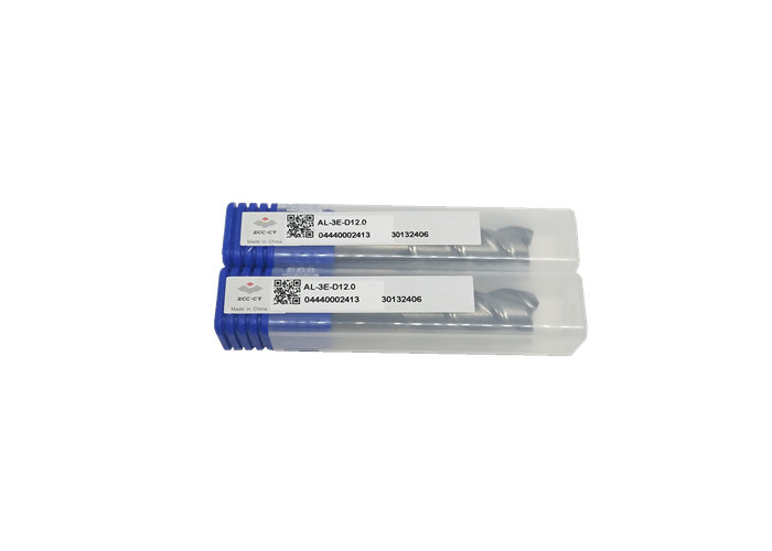 Mulini di estremità del carburo della flauto AL-3E-D12.0 3, mulini di estremità di rendimento elevato per alluminio